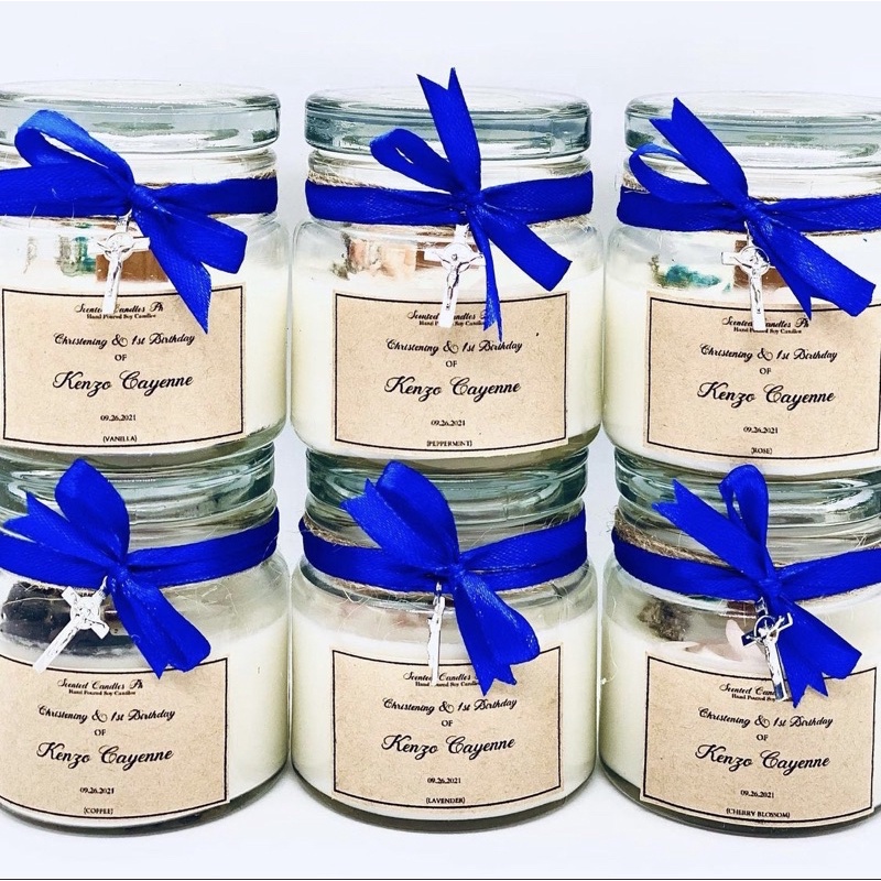 Scented Candles Souvenirs (SOY WAX) (120G) Shopee Philippines
