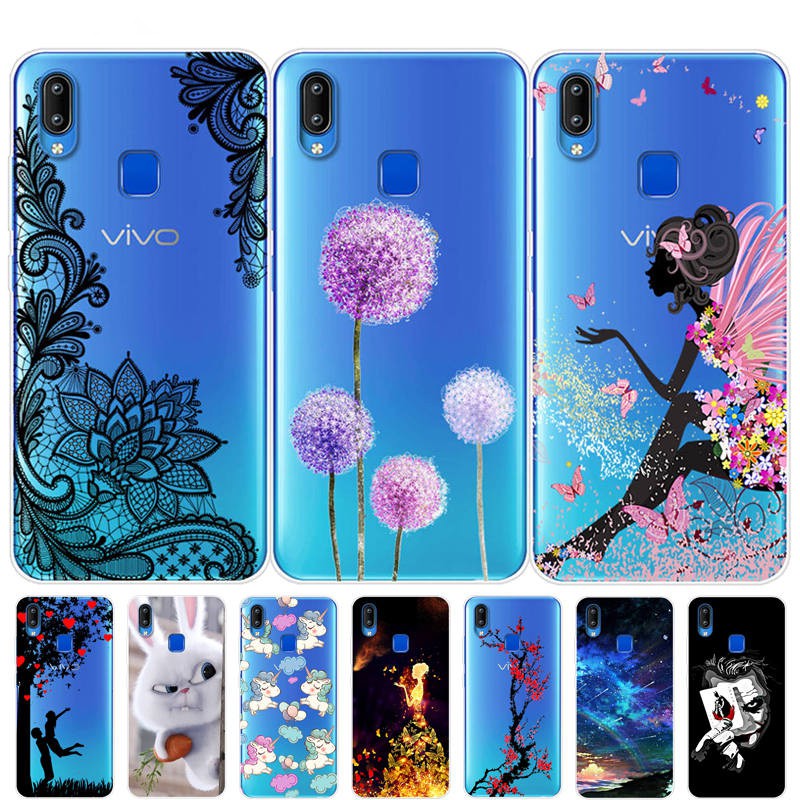Vivo Y91 2019 Y 91 VivoY91 Case Silicone TPU Soft Back Cover Casing