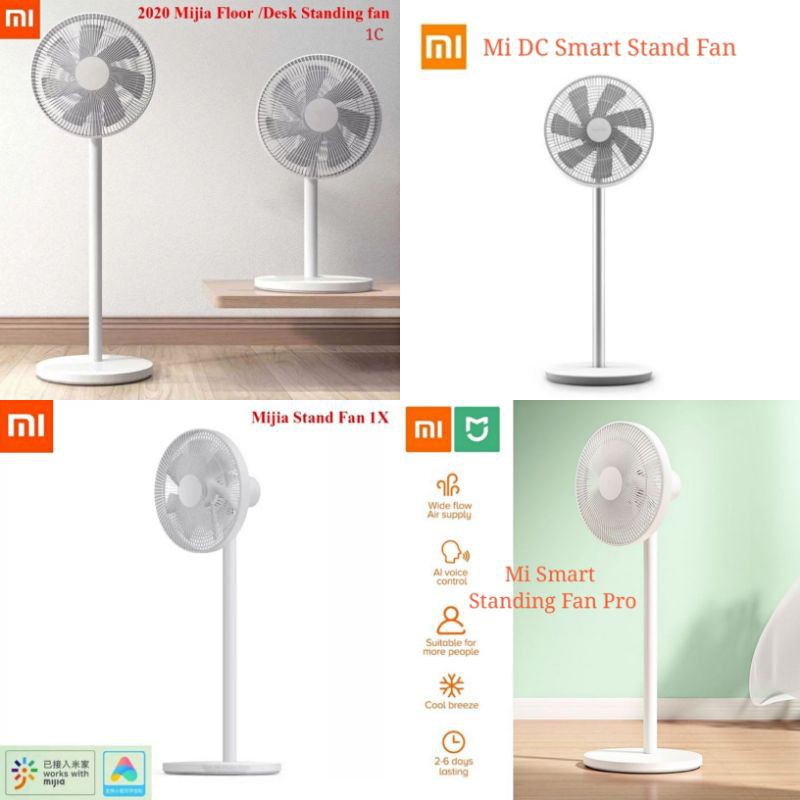 Xiaomi mi smart standing fan 1c обзор