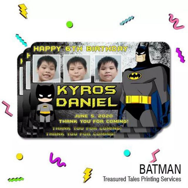 Batman Theme Party Souvenirs | Shopee Philippines