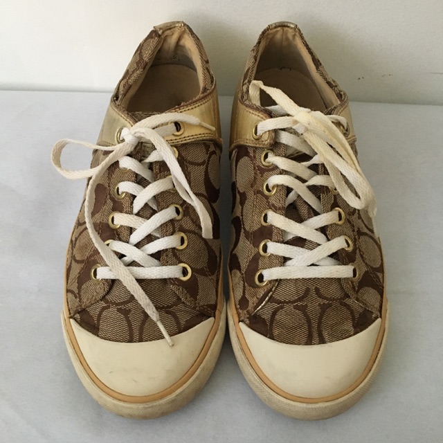 authentic coach sneakers