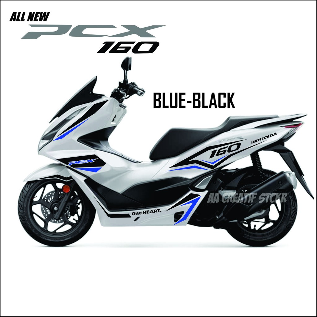 Cutting Sticker All New Pcx 160 Honda Pcx 21 Striping Shopee Philippines