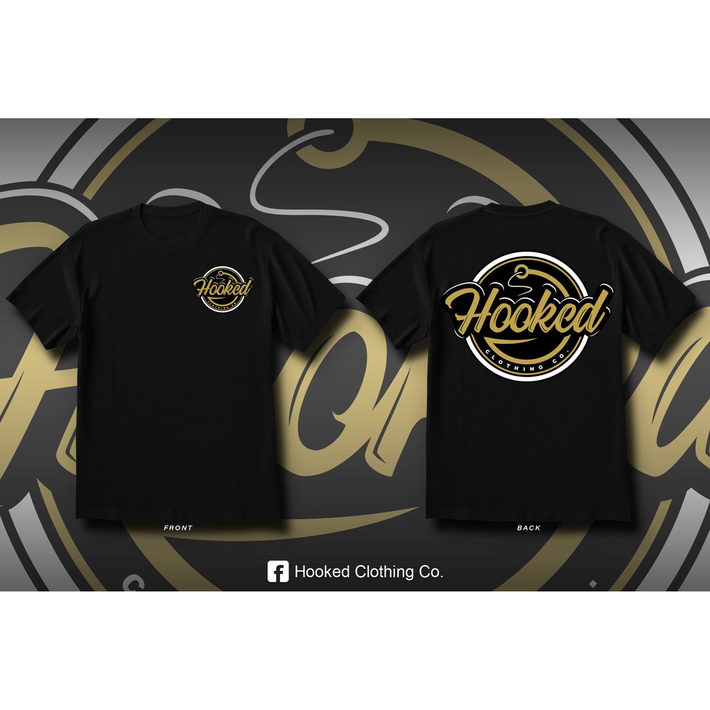 Pro Club inspired Hooked Clothing TShirt (Black) Shopee Philippines