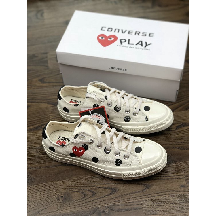 comme des garcons play shoes converse