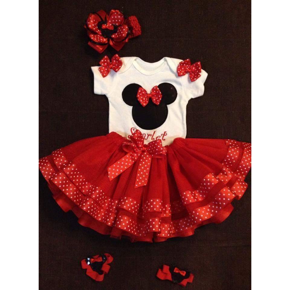 minnie mouse tulle dress