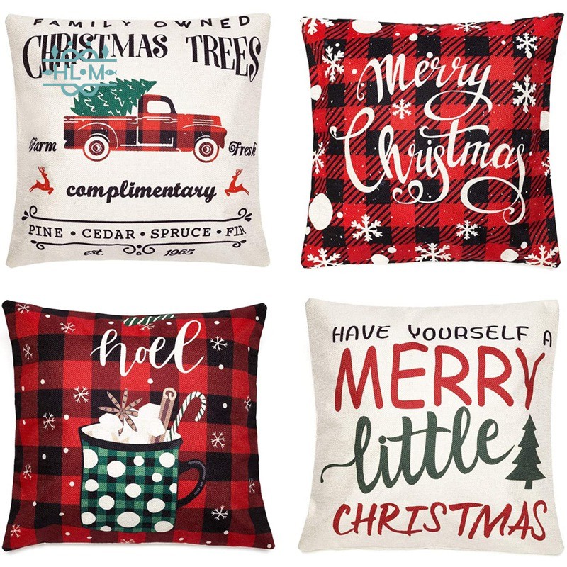 christmas throw pillow covers