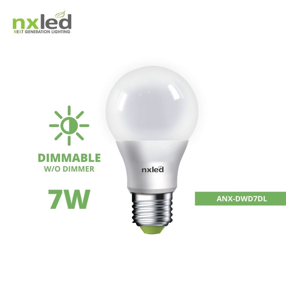 Nxled 7W Dimmable Bulb without Dimmer Daylight (ANXDWD7DL) Shopee