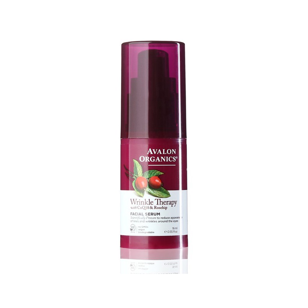 avalon organics wrinkle therapy facial serum
