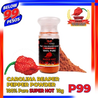 Below99pesos 1pc Carolina Reaper Pepper Powder 10g 100% Pure , Chili , Chilies , Super Hot