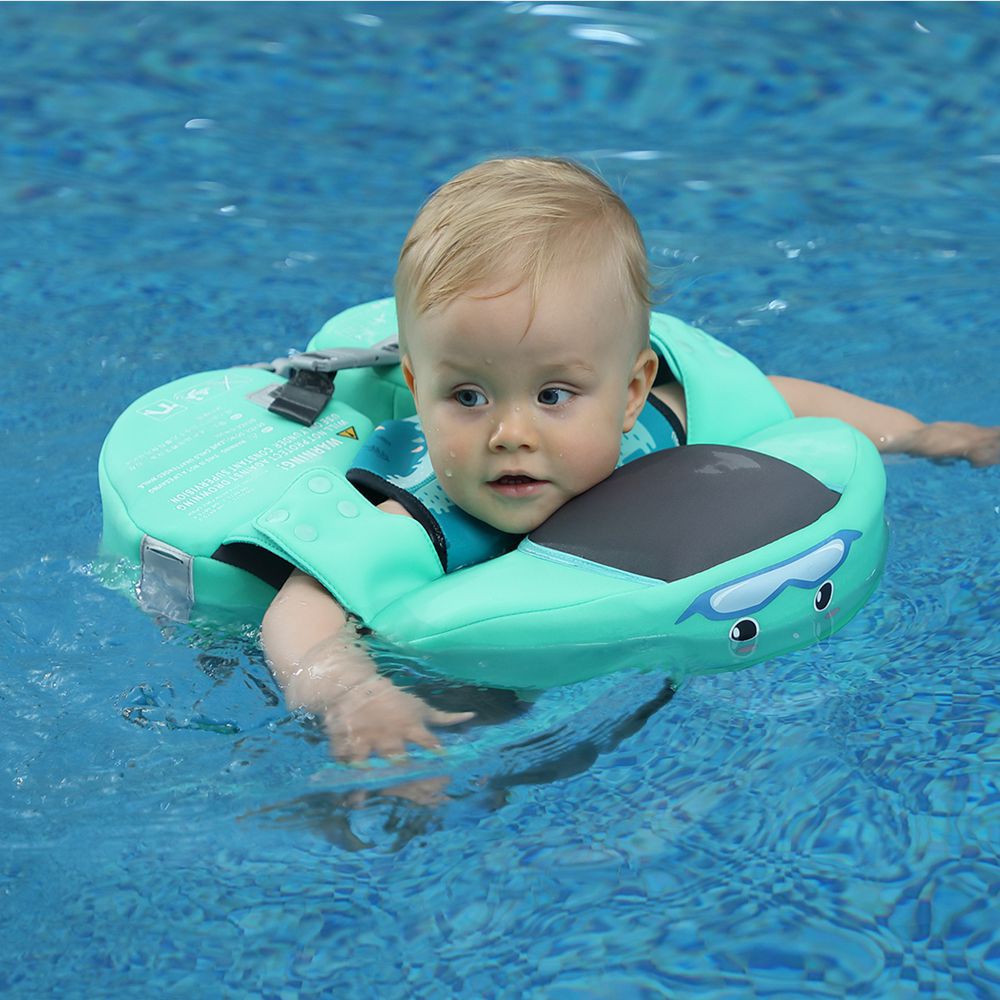 No-Inflation Baby Floater Kids Swimming Ring Floating Floats Swimming ...