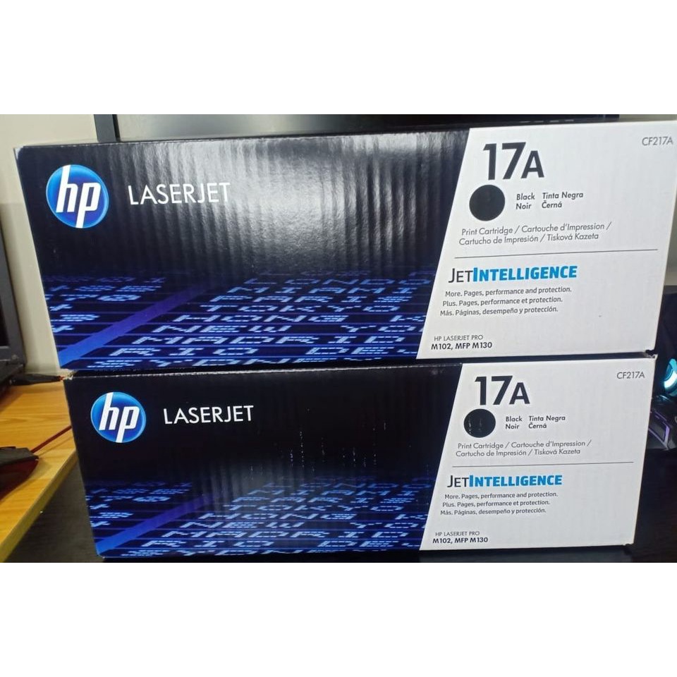 Hp 17a Black Laserjet Toner Cartridge Black Cf217a Shopee Philippines