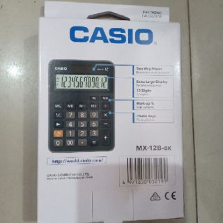 Casio Calculator Office Calculator MX-12B / MX-120B / MX 12B / MX 120B ...