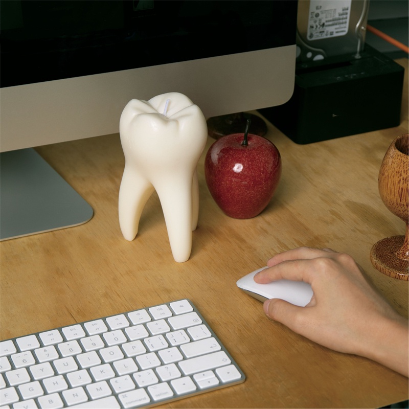 Teeth Silicone Mold Funny Diy Teeth Scented Candle Mold Home Decoration Gift
