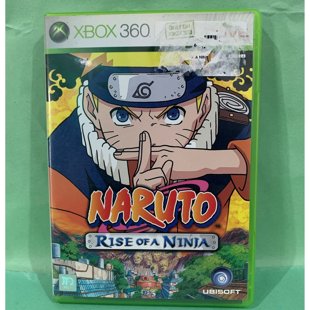 Xbox 360 Naruto Rise Of A Ninja Shopee Philippines