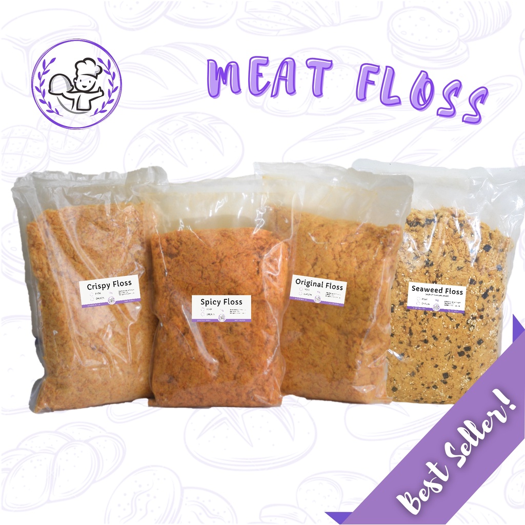 [PREMIUM] Pork Floss / Chicken Floss (Meat Floss/Mahu) 1kg Shopee