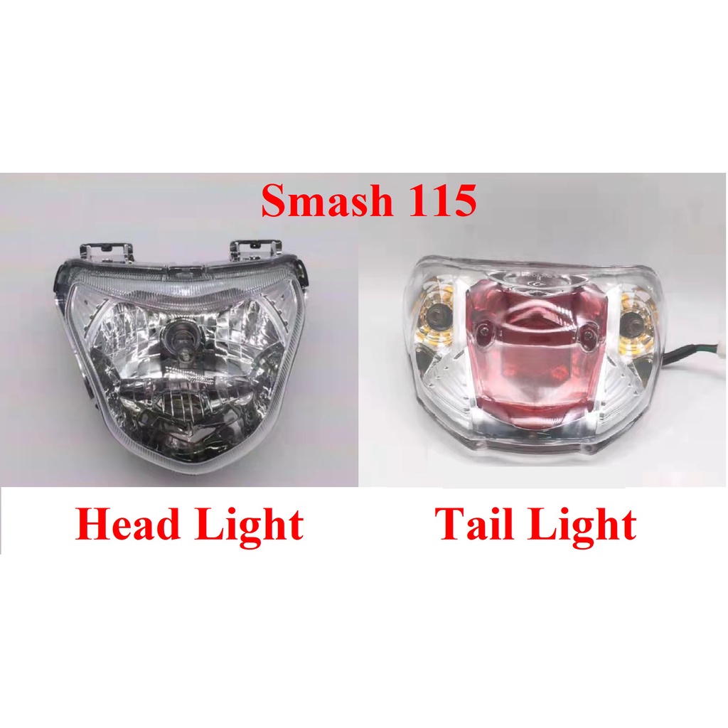Motorcycle Headlight / Tail Light Smash 115 Shopee Philippines