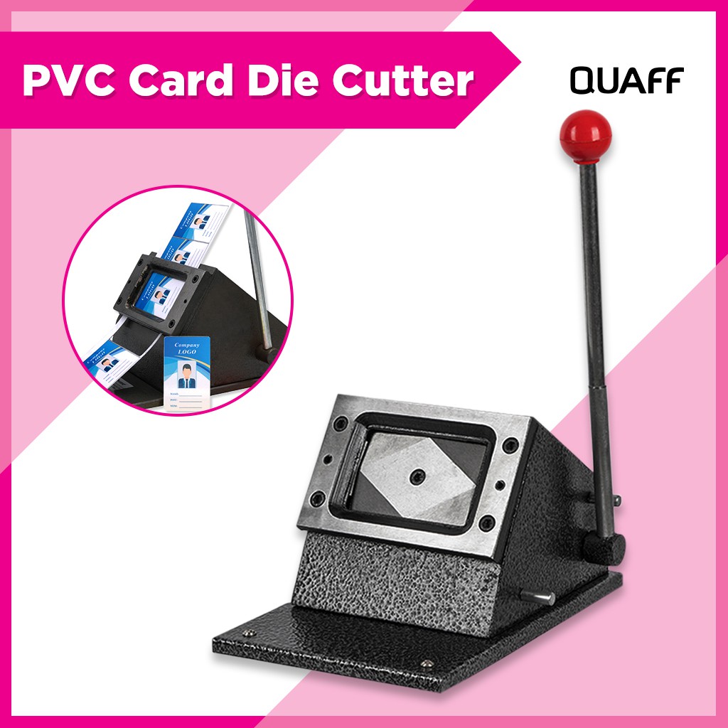 QUAFF PVC Card Die Cutter ID Size 8654mm Shopee Philippines