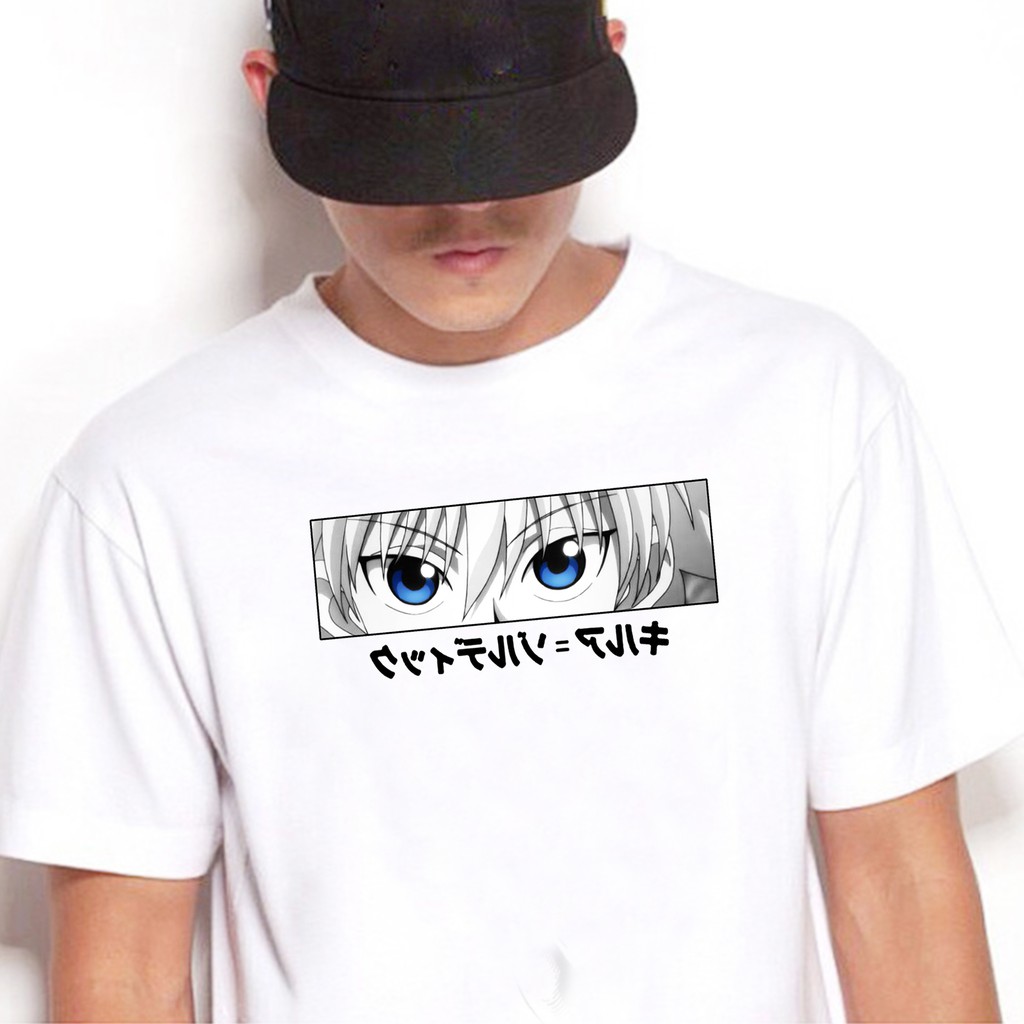 Hunter X Hunter Killua T Shirt Cotton Unisex Asia Size Freeshippingshopee Cod Shopee Philippines