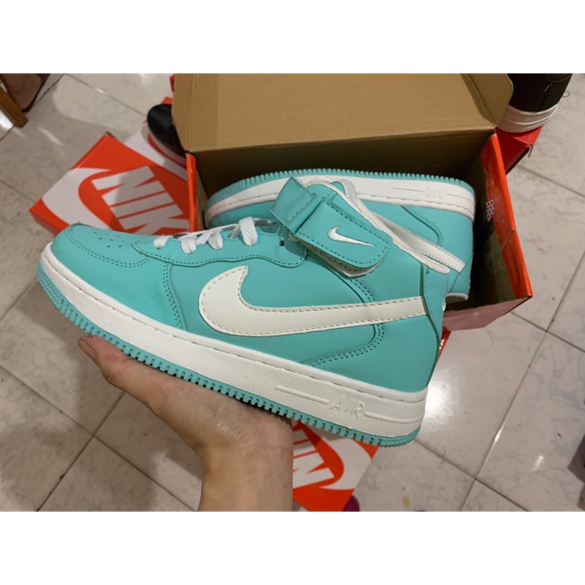 tiffany blue air force ones