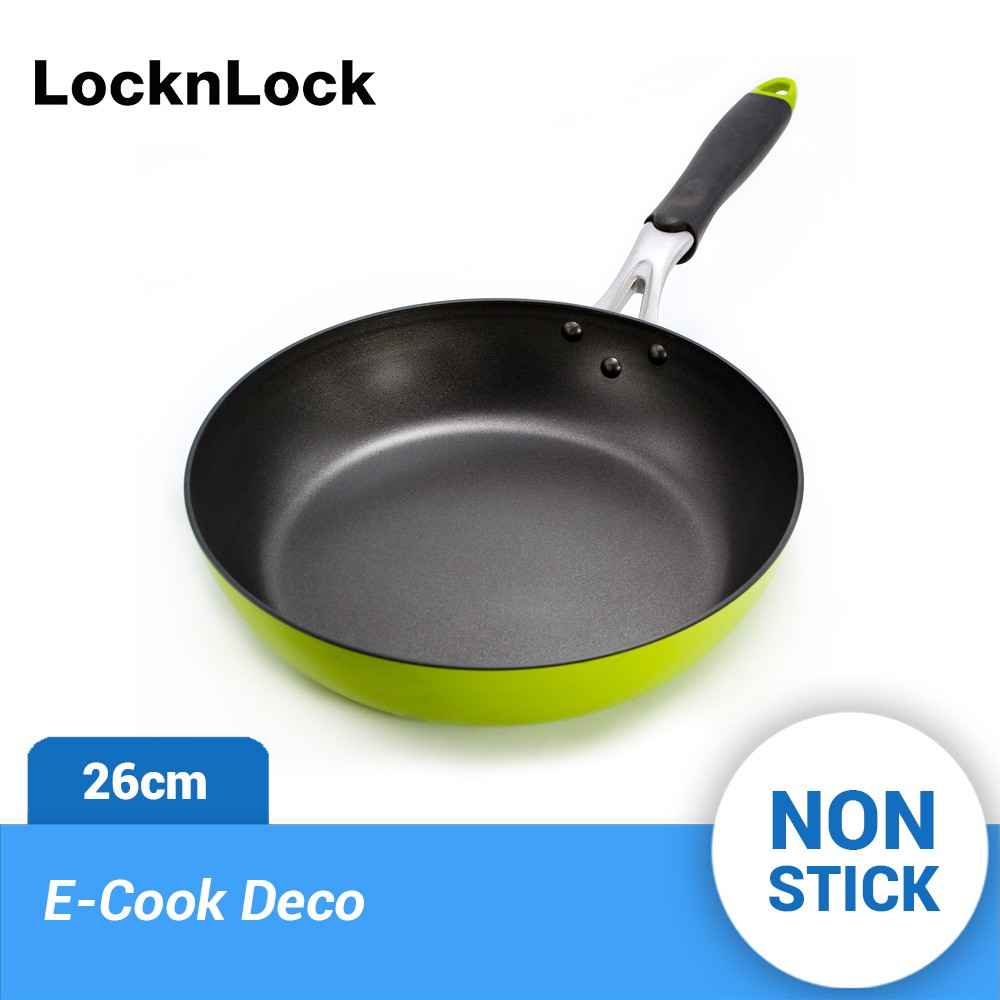 LocknLock ECook Deco Nonstick 26cm Fry Pan Shopee Philippines