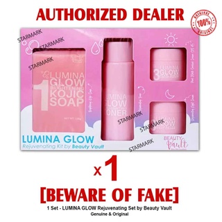 Lumina Glow Rejuvenating Set Sets Kit Kits by Beauty Vault AUTHENTIC - 1 Set