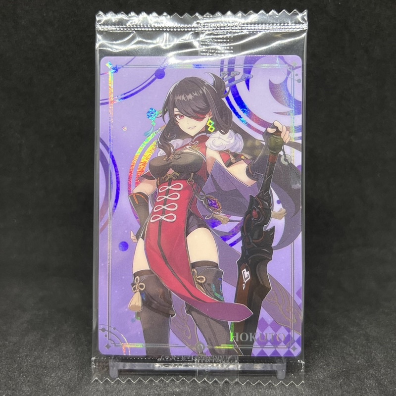 Genshin Impact Series 2 Sealed Wafer Card - Beidou N11 - Bandai ...