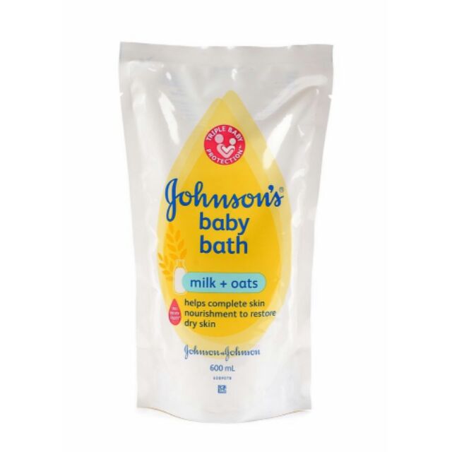johnson baby bath milk and oats