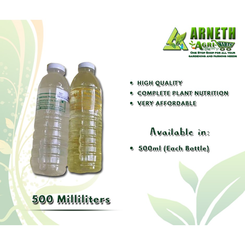 Snap Hydroponics Nutrient Solutions Shopee Philippines