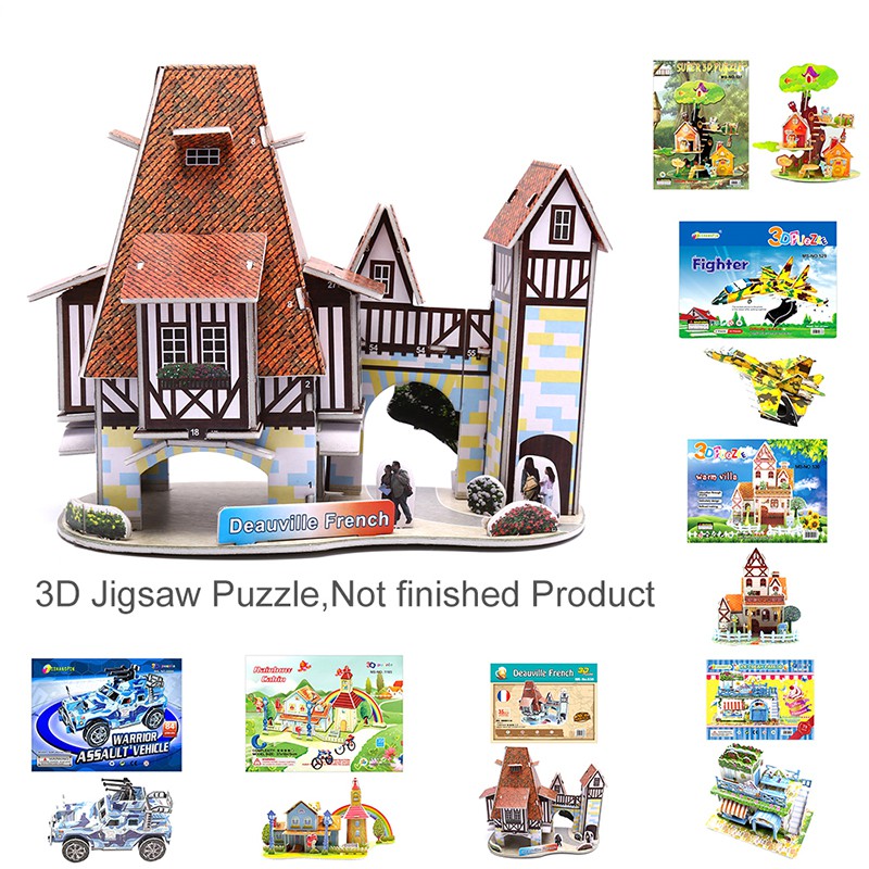 3d puzzles for kids