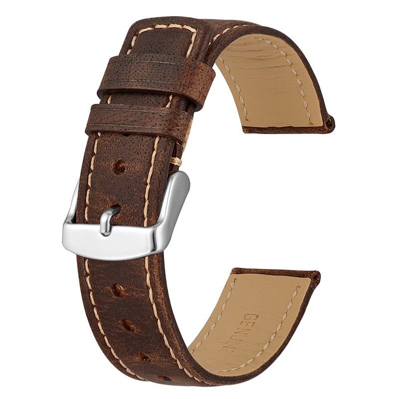 mens leather watch strap