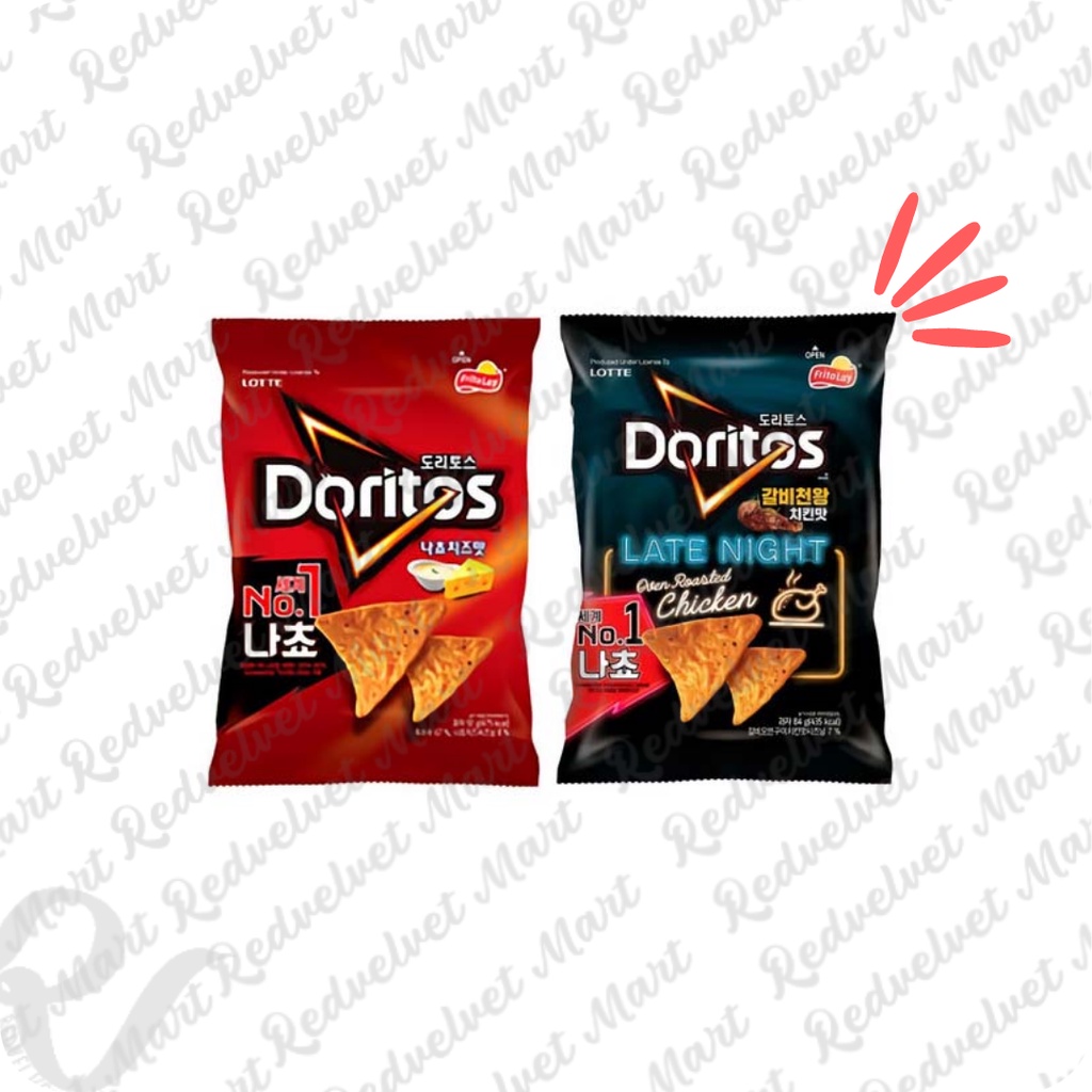 LOTTE Doritos Nacho Cheese And Roasted Chicken 84g | Shopee Philippines