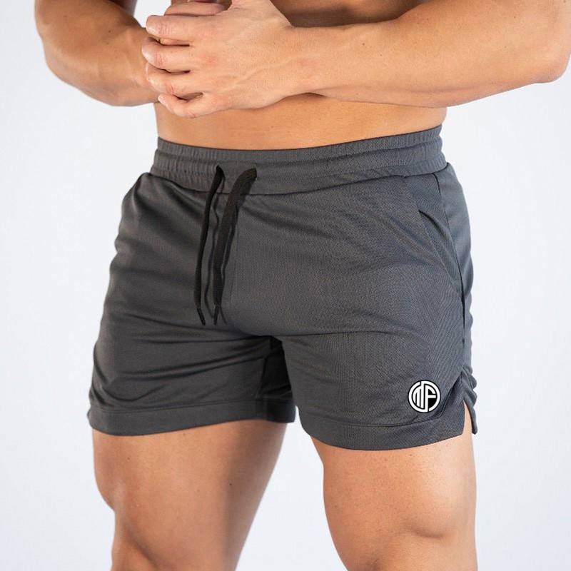 mens gym sweat shorts