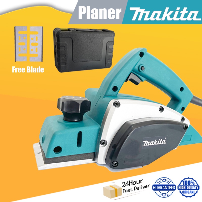 Power plainer Hand Planer Electric Wood Planer tools N1900B Makita with Adjustable Planing Depth