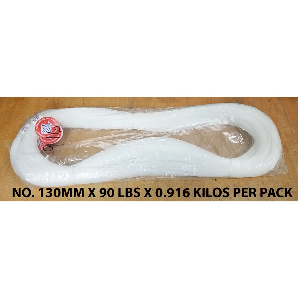 NYLON STRING NO. 130MM X 90 LBS ( 0.916 KILOS PER PACK ) MONOLINE TANSI