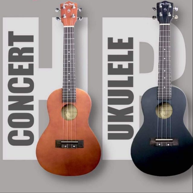 Harley Benton Concert Ukulele Ukelele 24 inches with free bagmatte