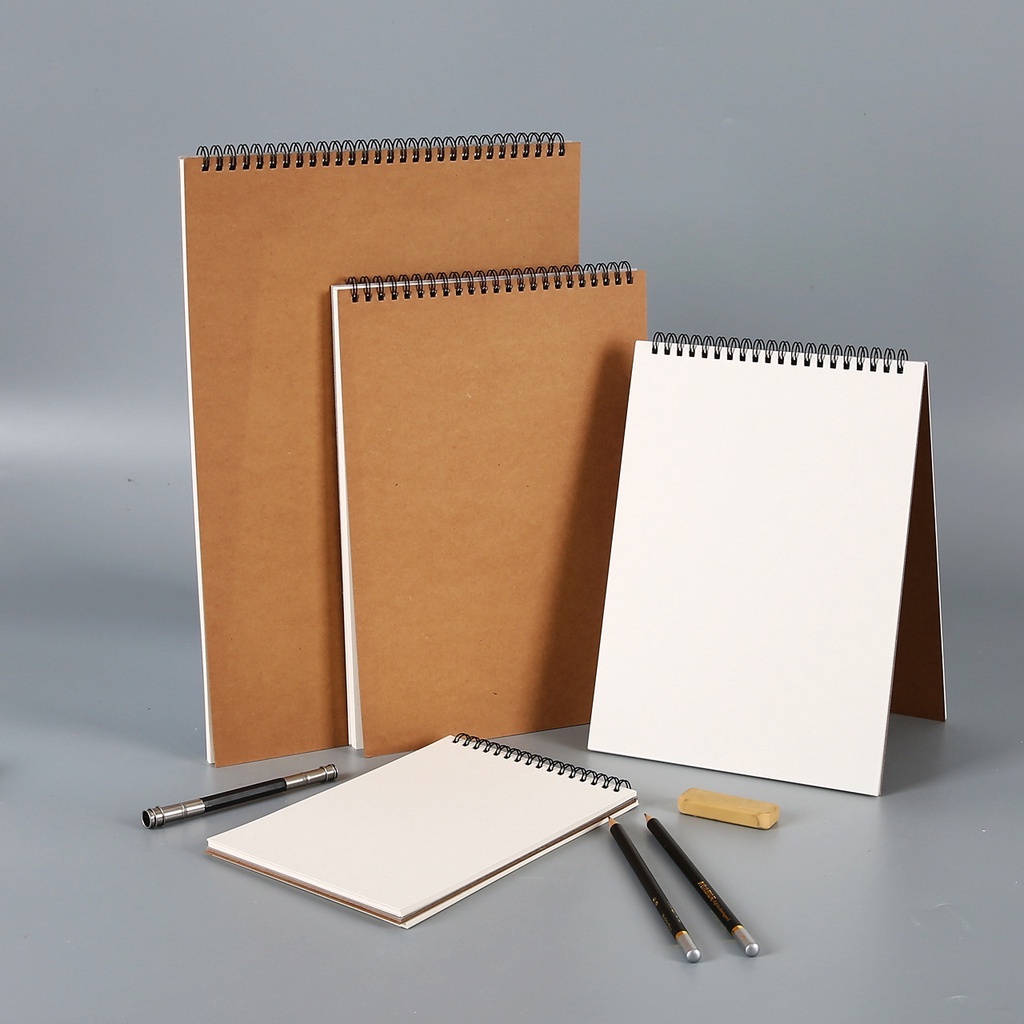 A4/A5 Sketch Notebook sketchbook Thick paper Spiral notebook Art Pencil