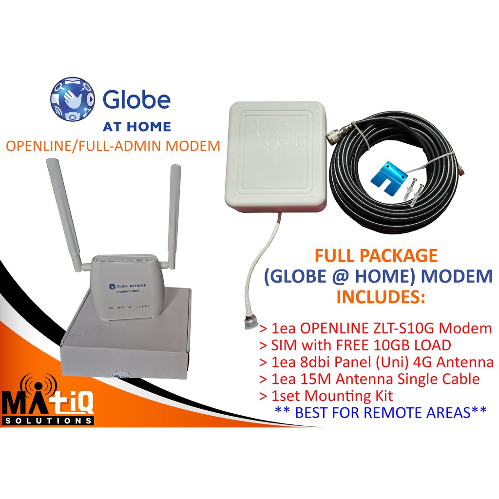 Prepaid Kit (WiFi Modem + Outdoor Antenna) Shopee Philippines