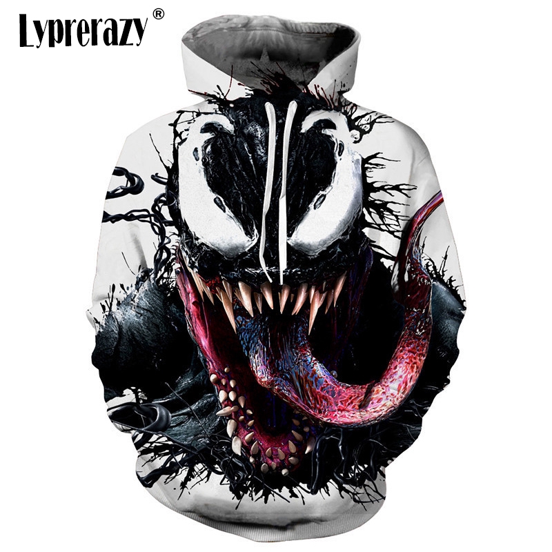 venom full zip up hoodie