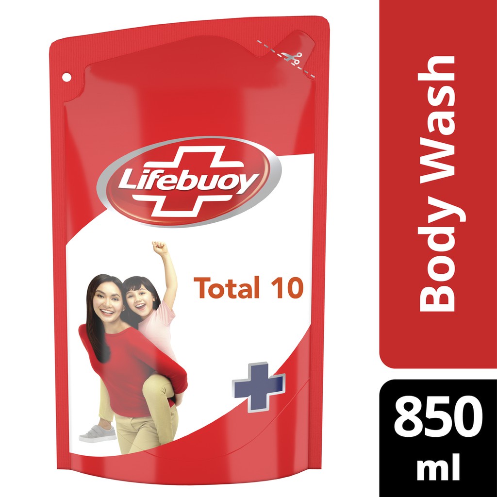 Lifebuoy Total 10 Antiseptic Liquid Soap With Activ Silver + Formula