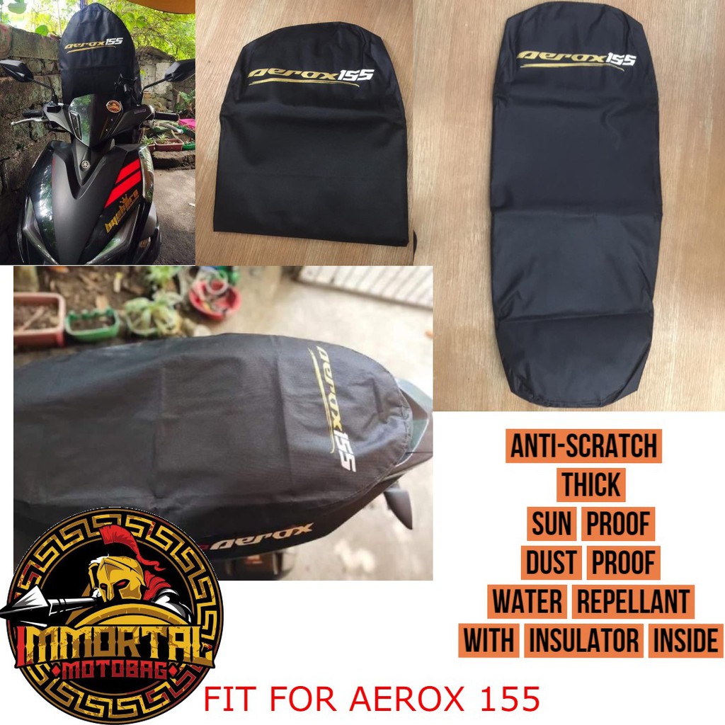 WATERPROOF SEAT COVER FOR YAMAHA AEROX 155 Immortal Brand AntiPusa