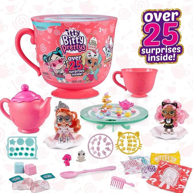 Itty Bitty Prettys Tea Party Teacup Dolls Playset One Shopee Philippines