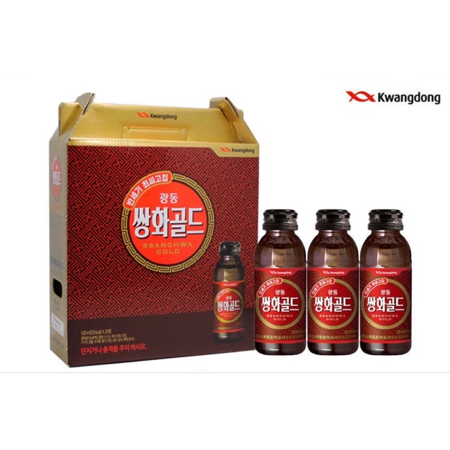 Ssanghwa Gold Ginseng Herbal Drink 100ml Bottle Shopee Philippines