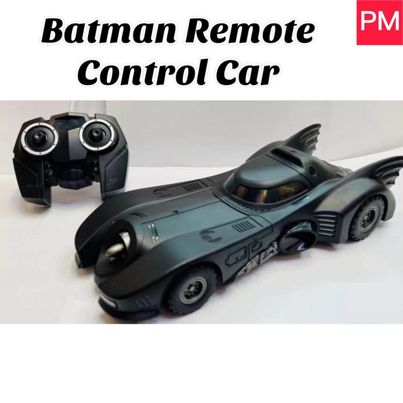 Batman Returns RC 4 way Remote Control Car Batmobile 1989 Kereta