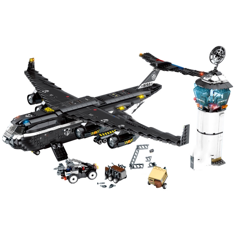 lego police airplane