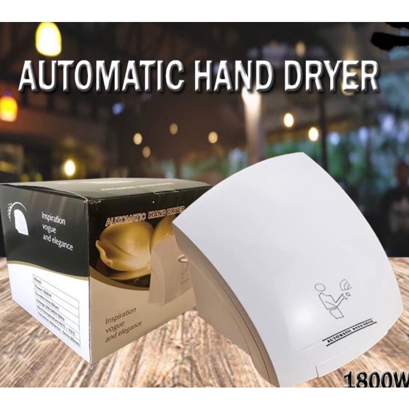 Automatic Hand Dryer Sensor Induction Electric Drying Device Powerful