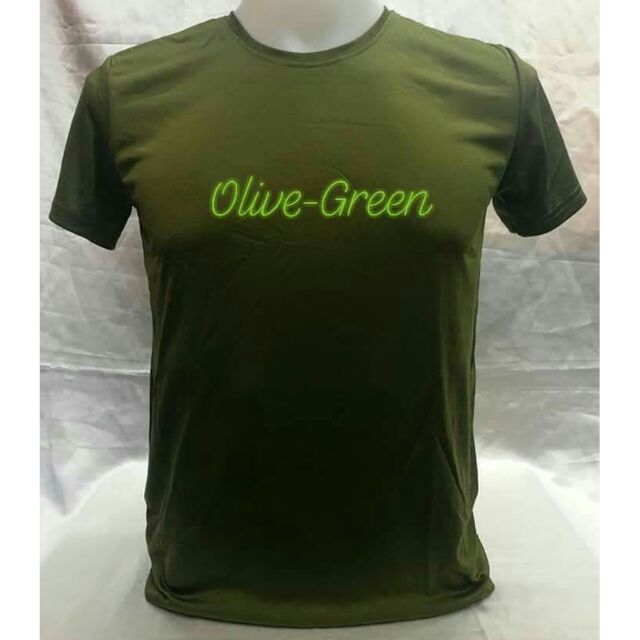 army green dri fit shirt