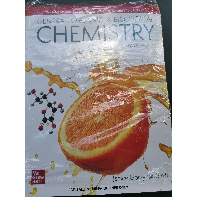 GENERAL, ORGANIC, & BIOLOGICAL CHEMISTRY 4TH EDITION BY JANICE GORZYNSKI SMITH Shopee Philippines