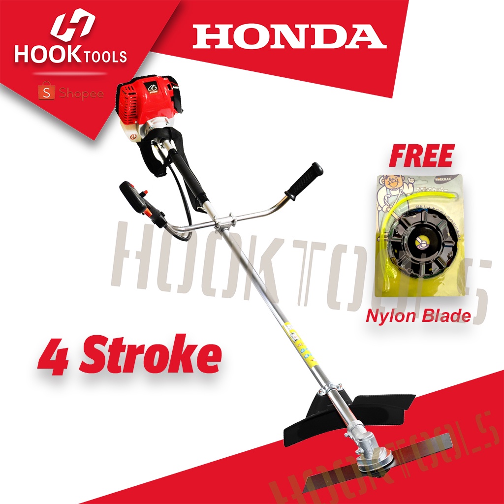 HOOK Honda GX35 Grass Trimmer 4 Stroke Brush cutter Tiller attachment