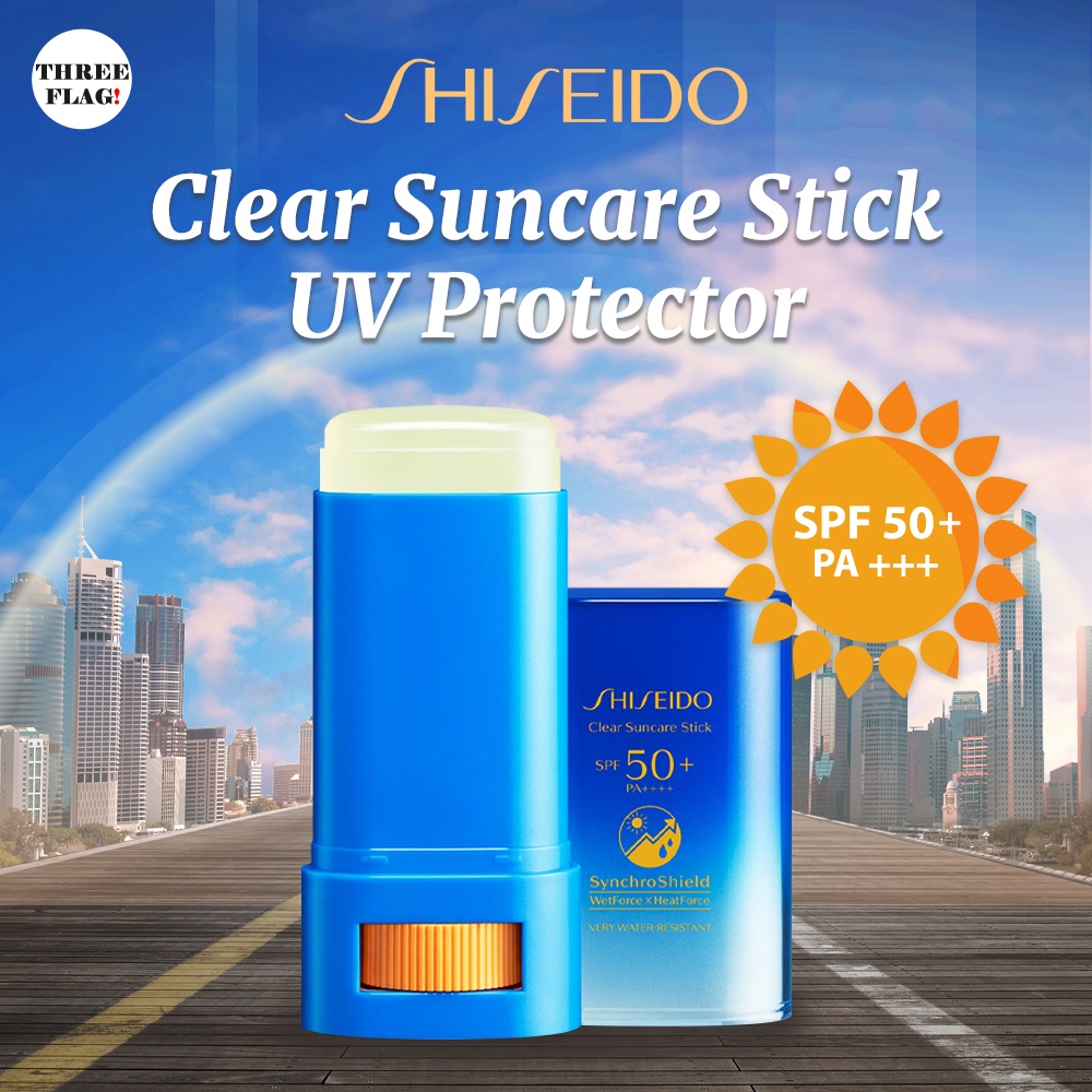 Shiseido Clear Sun Stick UV Protector 20g SPF50+ PA++++(with Freebies) Shopee Philippines