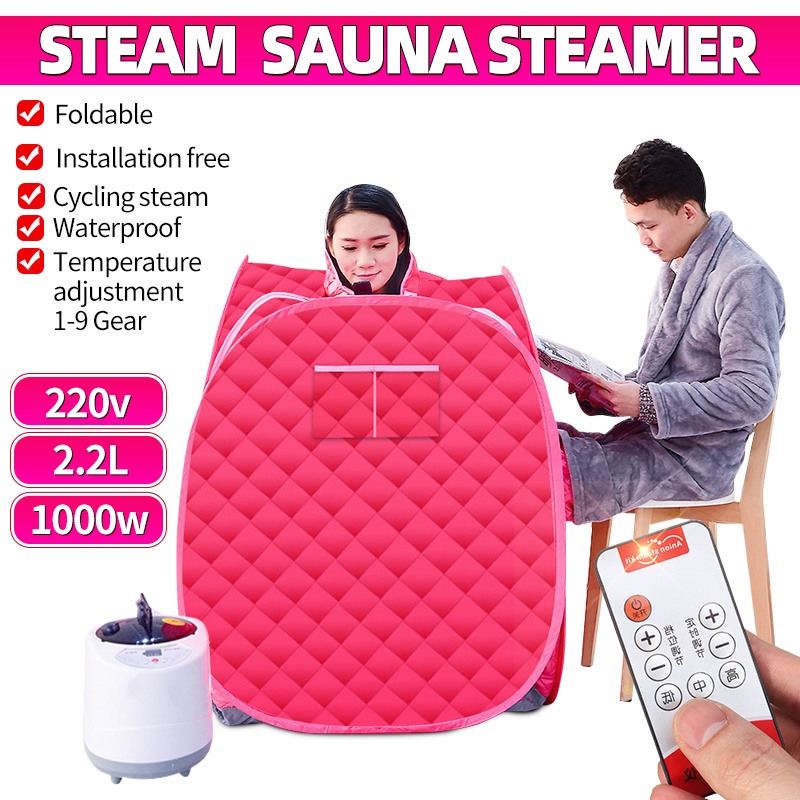Portable Steam Sauna Tent Beneficial Skin Steam Weight Loss Calories